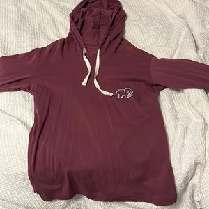 ivory ella hooded long sleeve